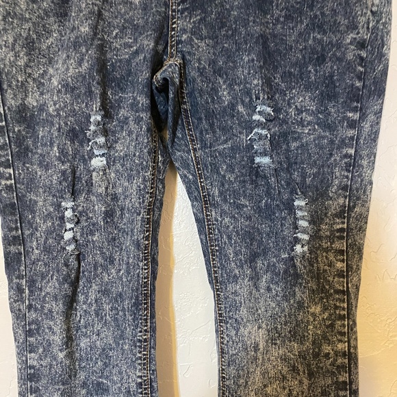 Be Girl Jeans distressed skinny jeans, size 18 - Picture 7 of 8
